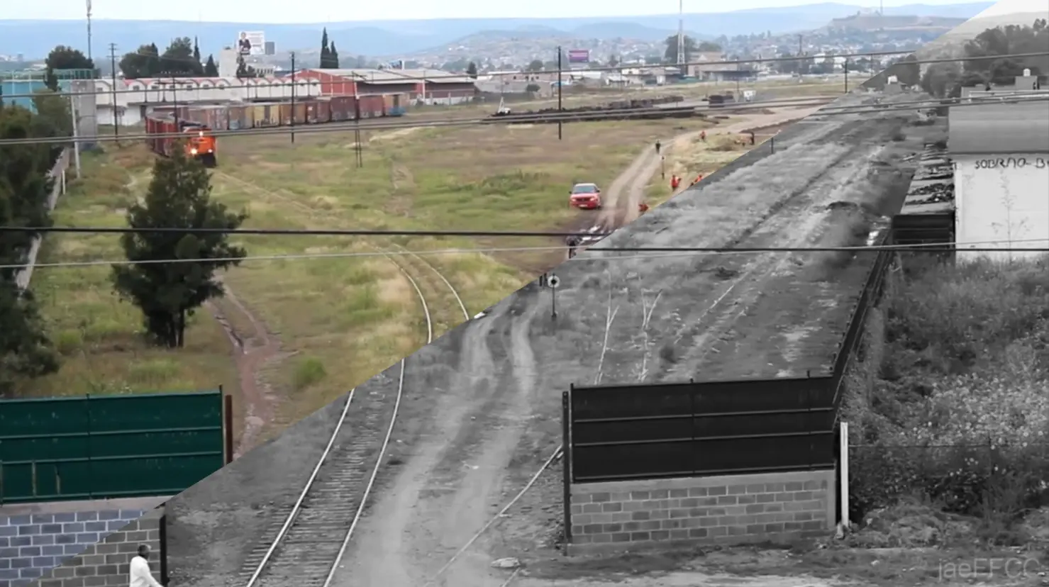 Foto: YouTube/ jaeFFCC | Conoce como se veía Estación Central antes de convertirse en una importante avenida de Durango.