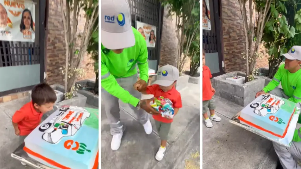 Emotiva sorpresa de Red Ambiental para niño en Guadalupe I VIDEO