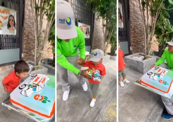 Emotiva sorpresa de Red Ambiental para niño en Guadalupe I VIDEO