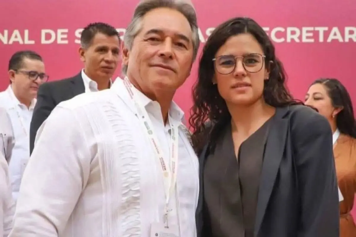 Hernán Bermúdez y Luisa María Alcalde Foto: X(Twitter) @mario_dico50