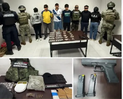 Integrantes de "La Barredora" ligados a los granadazos son detenidos en Puebla