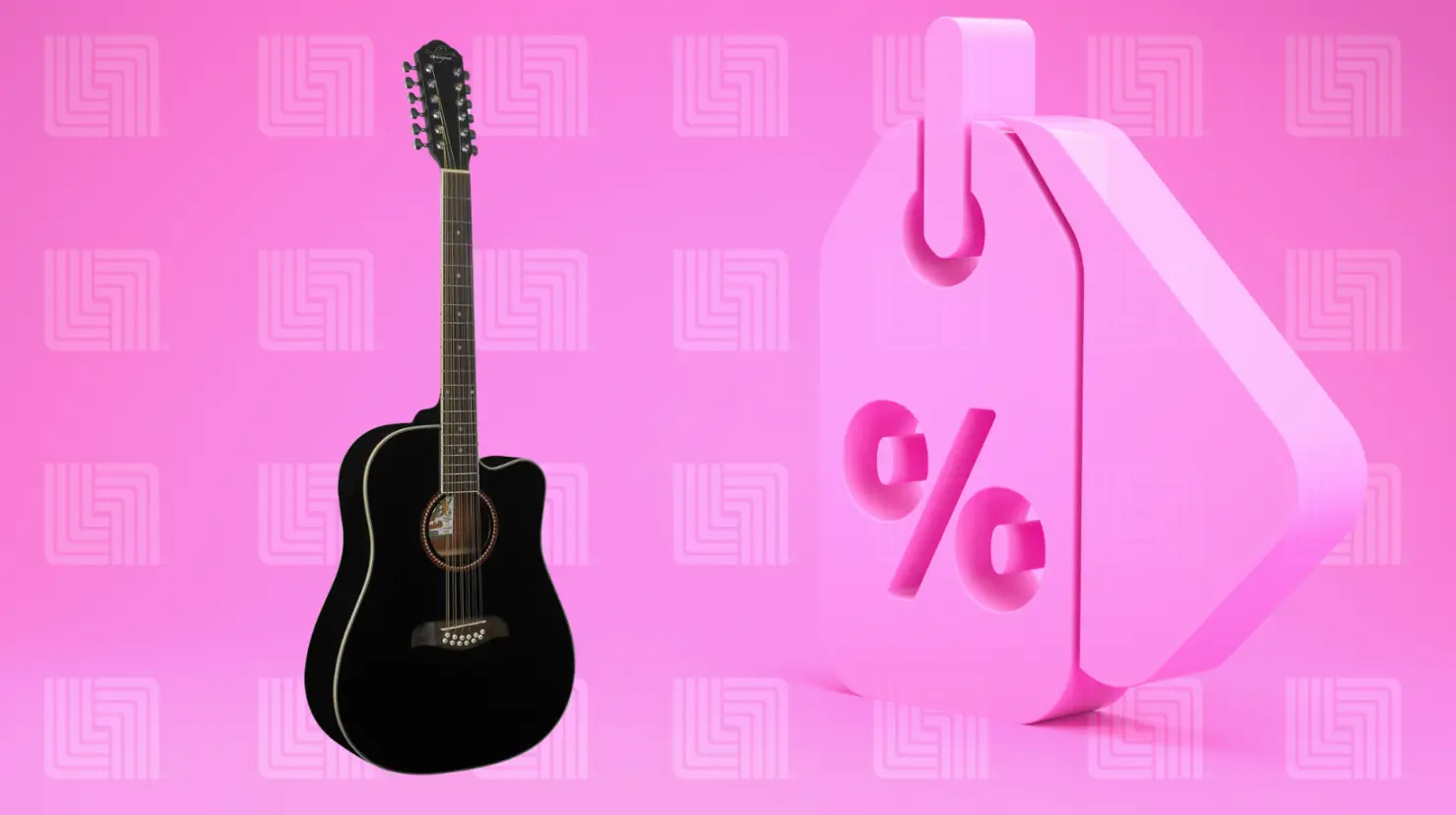 Liverpool tiene esta guitarra acústica con casi el 40% de descuento. foto: Canva | Liverpool.