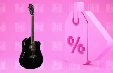Liverpool tiene esta guitarra acústica con casi el 40% de descuento