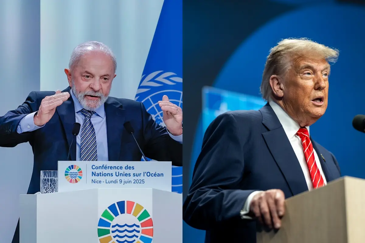 Lula da Silva y Donald Trump Foto: X(Twitter) @LulaOficial/@WhiteHouse