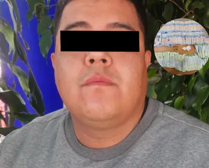 Motociclista de CDMX detenido por la SSC con un millón de pesos, droga y armas