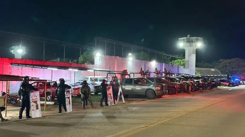 Operativo en el Cereso de Valladolid: autoridades refuerzan la seguridad