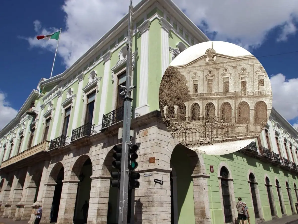El Palacio de Gobierno de Yucatán ha tenido pocos cambios a lo largo de su historia, pero hubo una época que sirvió para otros propósitos.- Fuente Gobierno del Estado