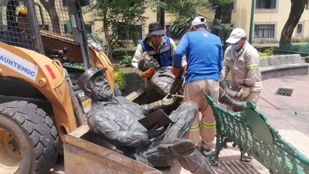 ¿Y las estatuas del Che y Fidel Castro? Capitalinos visitan plaza donde fueron retiradas