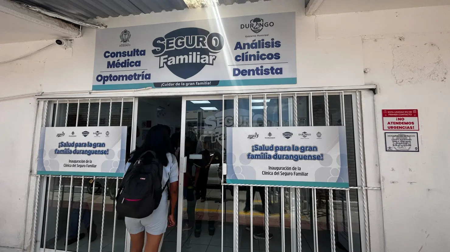 El Seguro Familiar es un programa del Gobierno municipal de Durango. Foto: Alejandro Ávila.