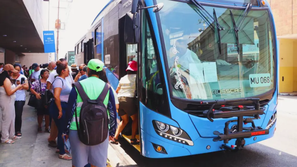 Va y Ven funcionará al 100% en horas pico en Yucatán, confirman autoridades