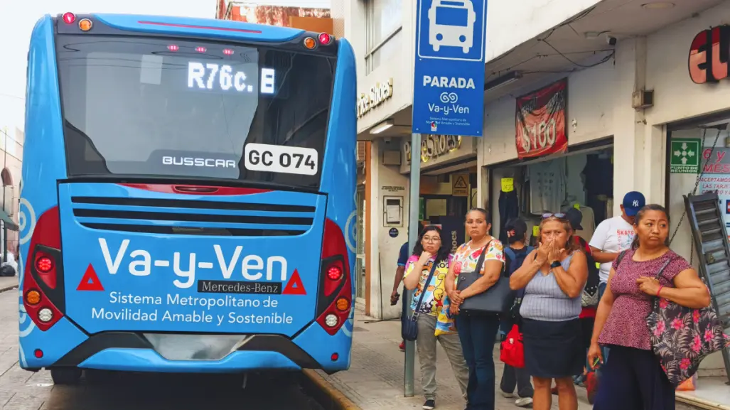 Usuarios del Va y Ven enfrentan afectaciones por disminución de unidades en Mérida