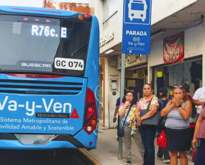  Usuarios del Va y Ven enfrentan afectaciones por disminución de unidades en Mérida 