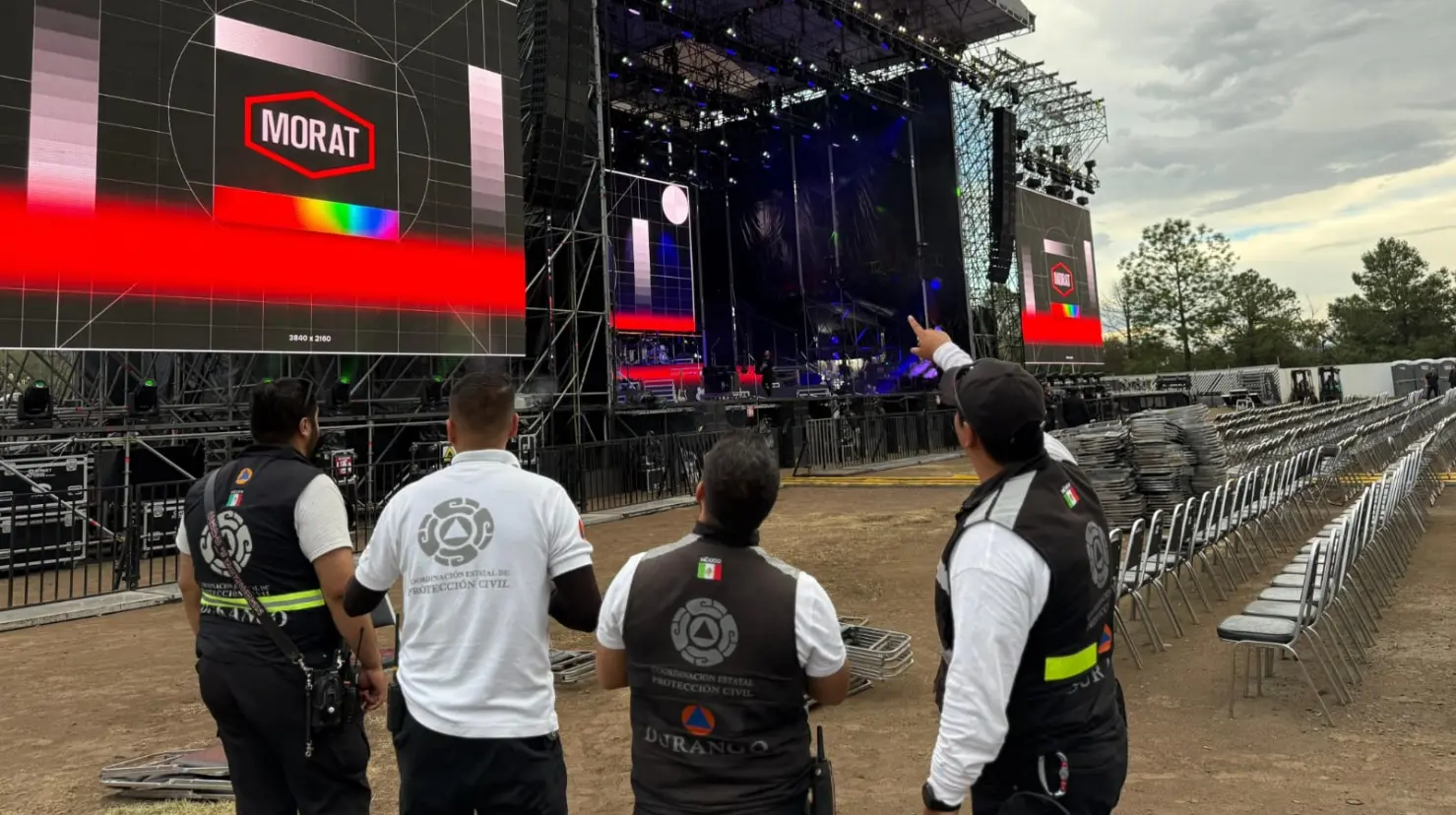 La Feria Villista arranca con el concierto masivo de la agrupación Morat. (Foto: CEPC)