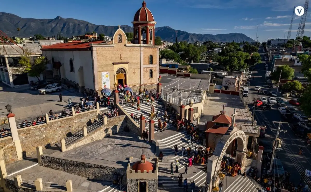 Iglesia del ojo de agua. Foto de Matlachines Saltillo.