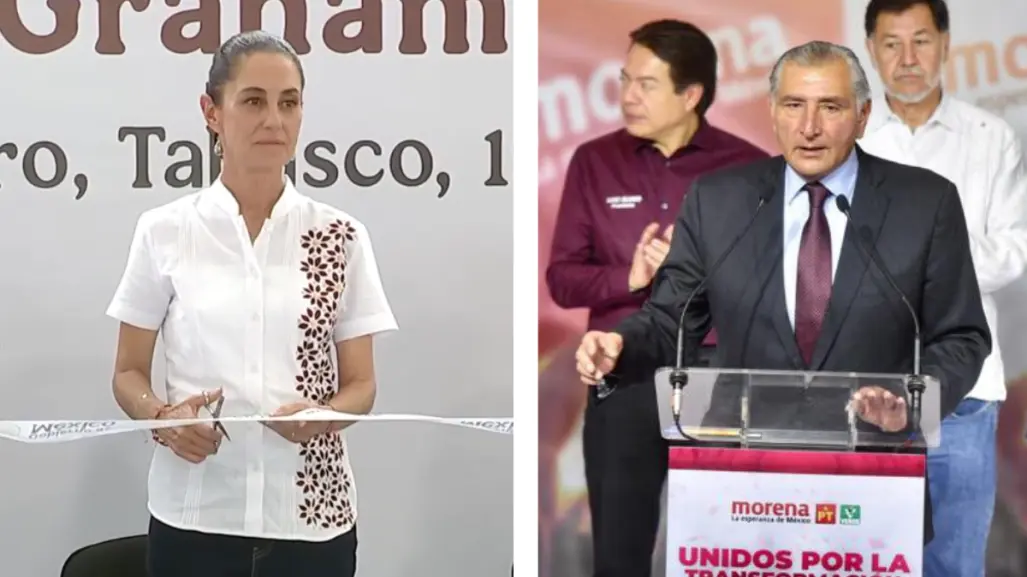Adán Augusto no aparece en evento de Claudia Sheinbaum en Villahermosa, Tabasco