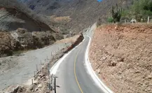 La carretera de Durango que conecta la San Ignacio - Tayoltita con la capital del estado