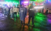 Aseguran policías 10 armas blancas en el primer día de la Feria de Durango 2025