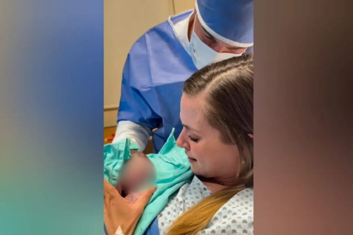 Mariana Rodríguez compartió un emotivo video del nacimiento de su segunda hija Isabel, en su cuenta de la red social Instagram. Foto: Instagram marianardzcantu