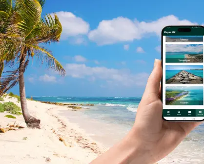 ¿Qué tan limpia está el agua en las playas de Yucatán? Descúbrelo con esta app