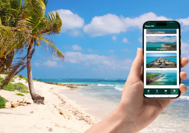 ¿Qué tan limpia está el agua en las playas de Yucatán? Descúbrelo con esta app