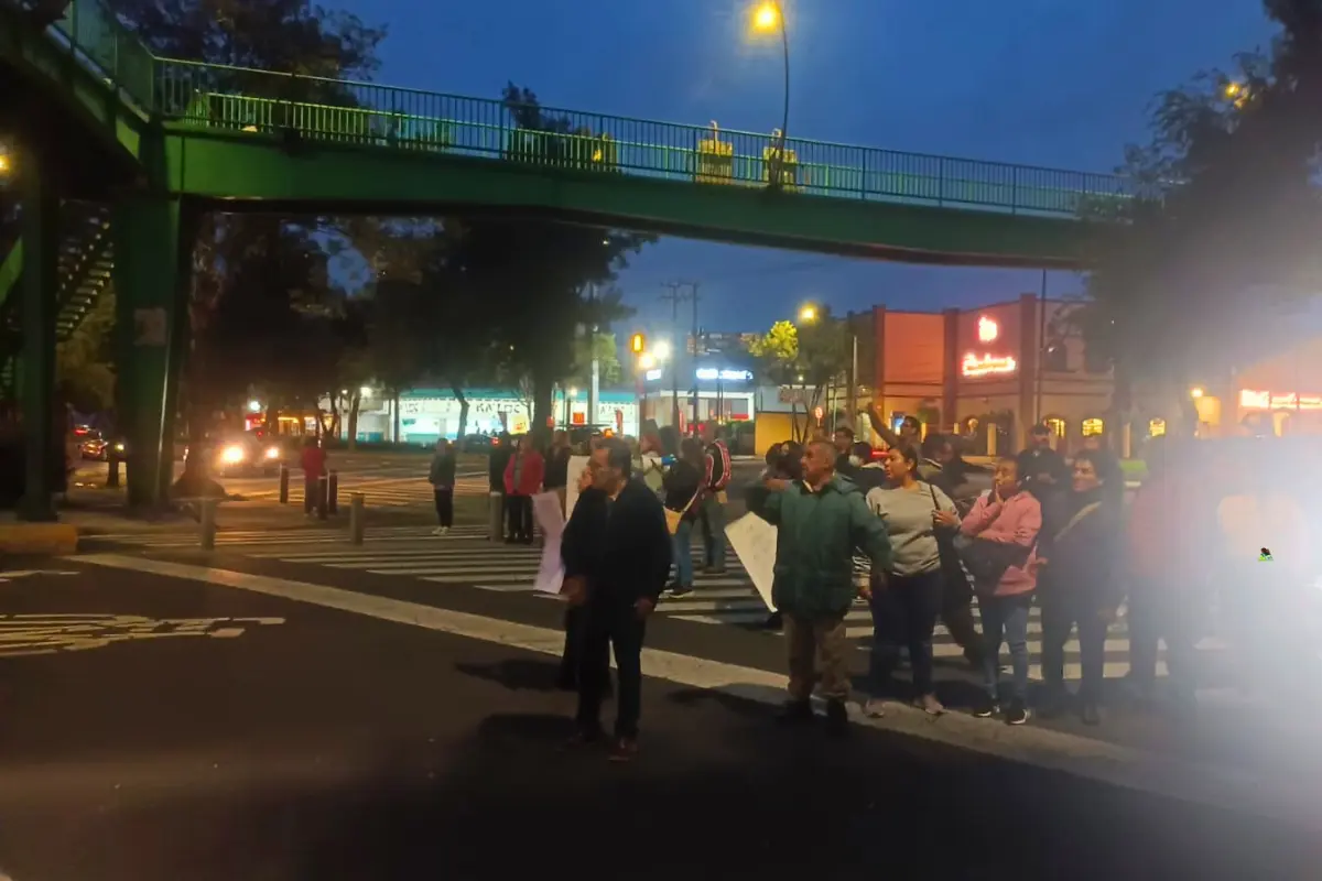 Manifestación en Azcapotzalco, Foto: Luis Alfaro.