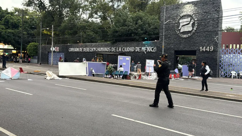 Colectivo trans protesta en CNDH; exigen atención a demandas de personas privadas de la libertad