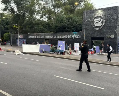 Colectivo trans protesta en CNDH; exigen atención a demandas de personas privadas de la libertad