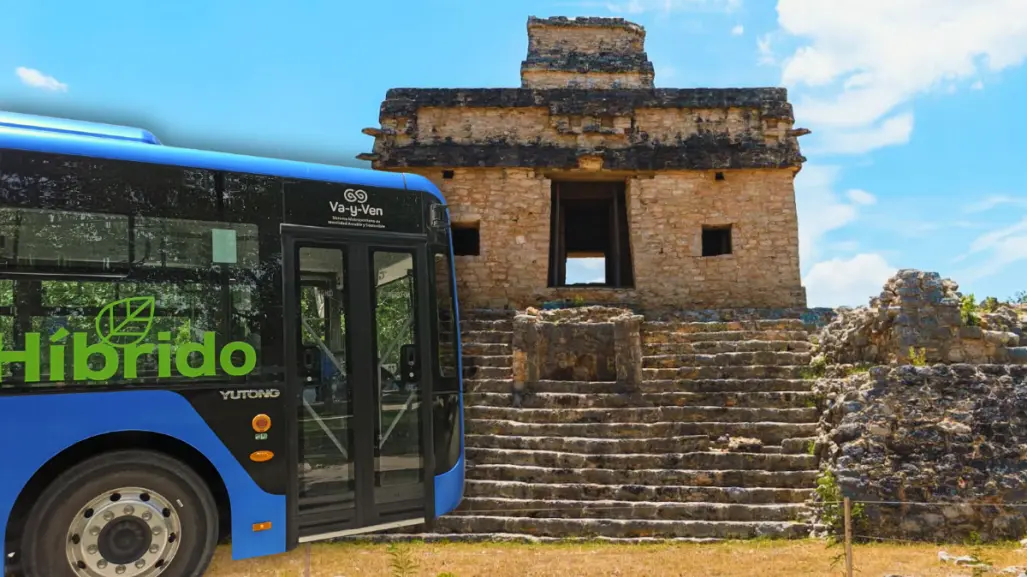 Esta es la ruta del Va y Ven que lleva a una ciudad maya cerca de Mérida
