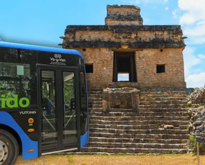 Esta es la ruta del Va y Ven que lleva a una ciudad maya cerca de Mérida