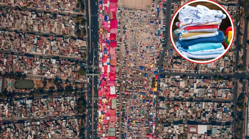 Este oculto tianguis en CDMX vende ropa de paca nueva para niños desde solo 10 pesos