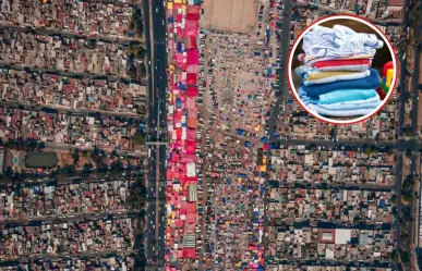 Este oculto tianguis en CDMX vende ropa de paca nueva para niños desde solo 10 pesos