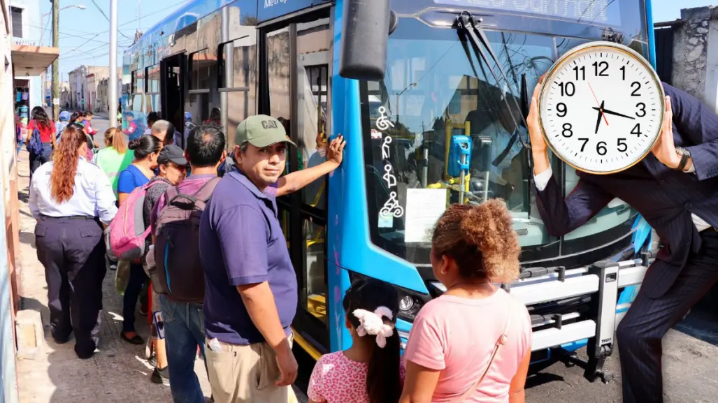Va y Ven en Mérida: estos son los horarios con mayor demanda del transporte público