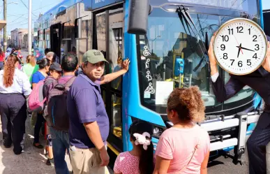 Va y Ven en Mérida: estos son los horarios con mayor demanda del transporte público