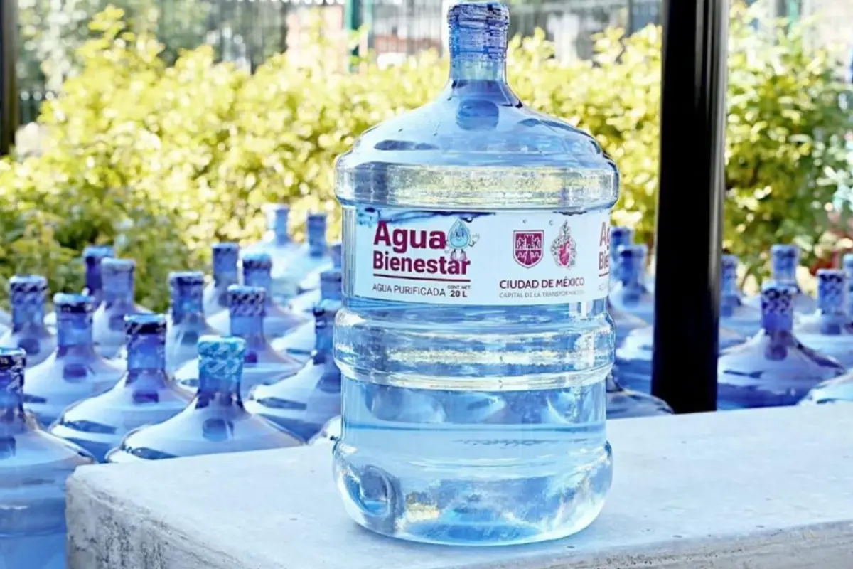 Agua del Bienestar en CDMX. Foto: @SEGIAGUA | Canva