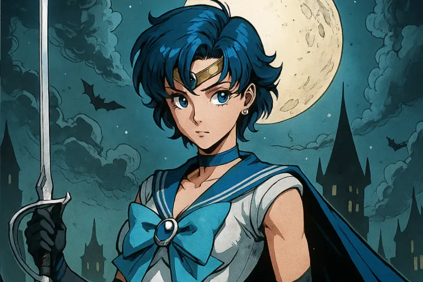 La fusión entre el anime clásico y el universo de DC sorprende con una poderosa Sailor Moon reinventada por IA. Foto: Canva / Chat GPT