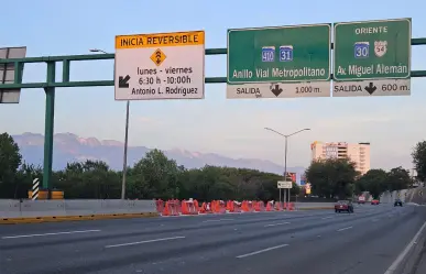 Así el carril de contraflujo en Morones Prieto agilizara la movilidad en Guadalupe