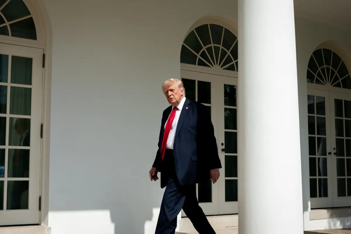 Donald Trump en la Casa Blanca Foto: The White House