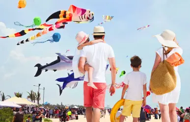 ¿A qué hora llegar al Festival de Papagayos y Cometas en las playas de Progreso?