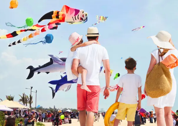 ¿A qué hora llegar al Festival de Papagayos y Cometas en las playas de Progreso?