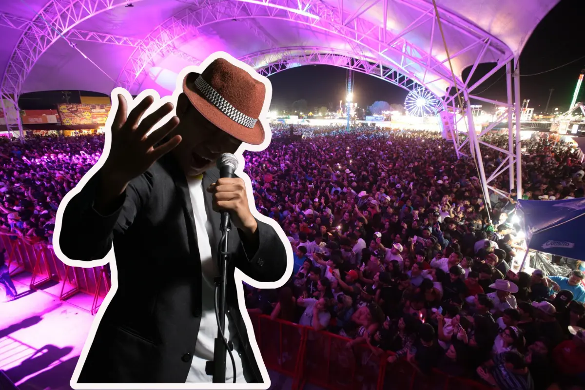 El programa musical comenzará a las 7:00 de la tarde en el Teatro del Pueblo./Foto: FB Feria Saltillo/ Canva