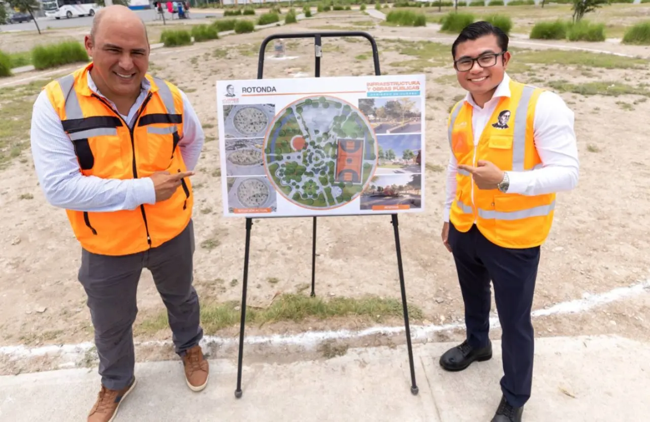 La obra se espera concluir en un plazo de 120 días, consolidando así un nuevo Espacio de Unidad que será un orgullo para las familias de Juárez. Foto: Gobierno de Juárez.