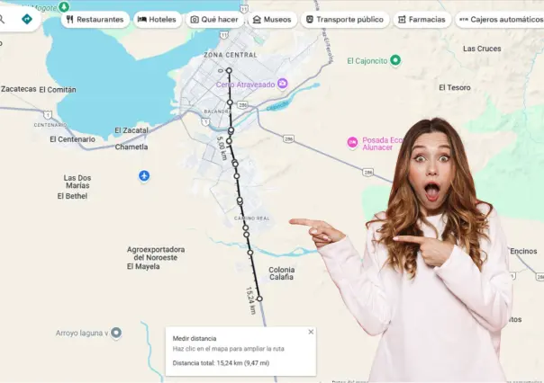 Esta es la calle más larga de La Paz, según Google Maps