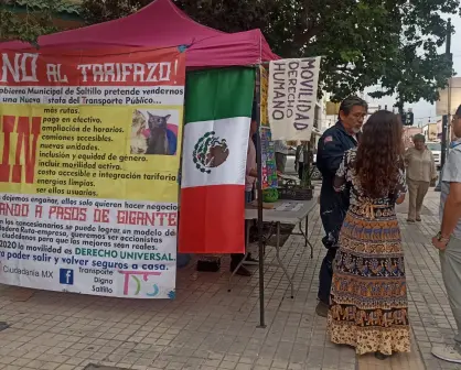Transporte Digno y Estación Libertad celebran segundo aniversario en Saltillo