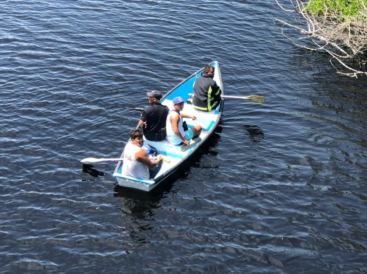 Suspenden búsqueda de menor tras caída en estero de cocodrilos en Michoacán. Foto: Quadratín Michoacán