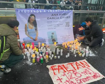 Sigue la angustia por Ana Amelí García; colectivos convocan marcha en CDMX para exigir su aparición