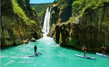 El mítico pueblo mágico oculto cerca de CDMX con la cascada más alta de todo San Luis Potosí