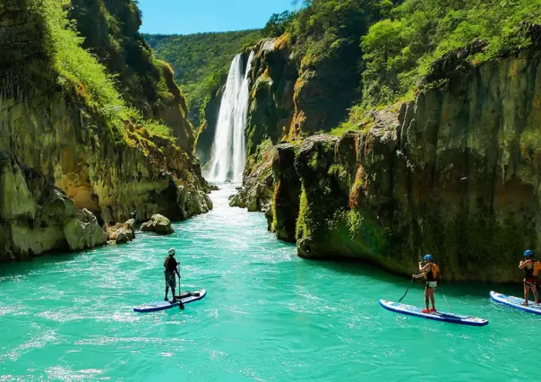 El mítico pueblo mágico oculto cerca de CDMX con la cascada más alta de todo San Luis Potosí