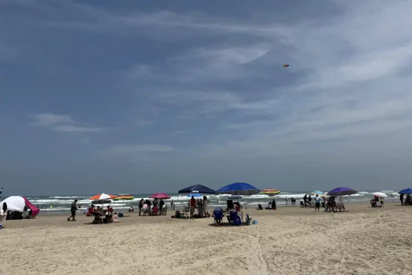 Las playas se encuentran con banderas verdes | Foto: SECTUR Tamaulipas