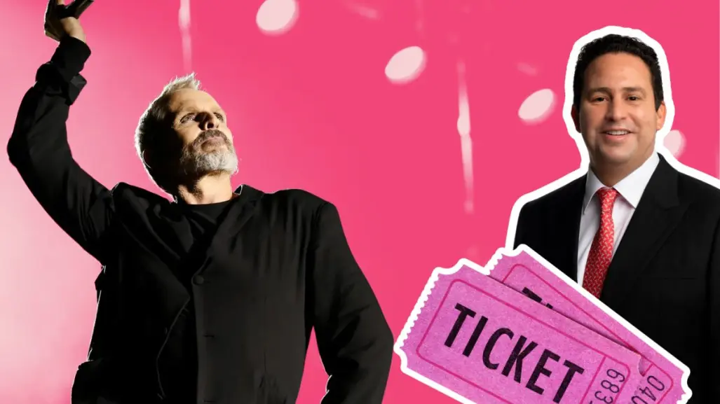 Boletos gratis para Miguel Bosé en Saltillo: así puedes participar en la dinámica del alcalde