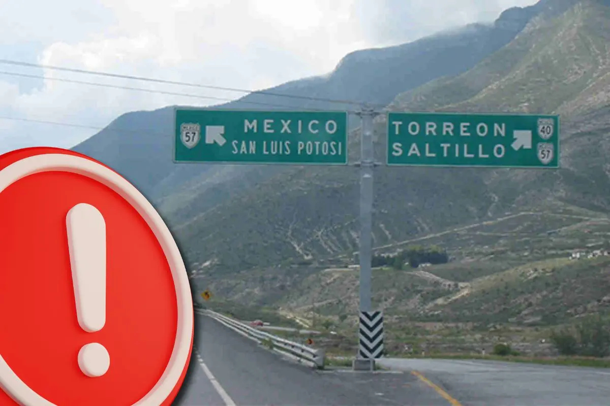 La carretera 57 continua despertando las alarmas por su peligrosidad en Coahuila / Foto: Códice | Canva